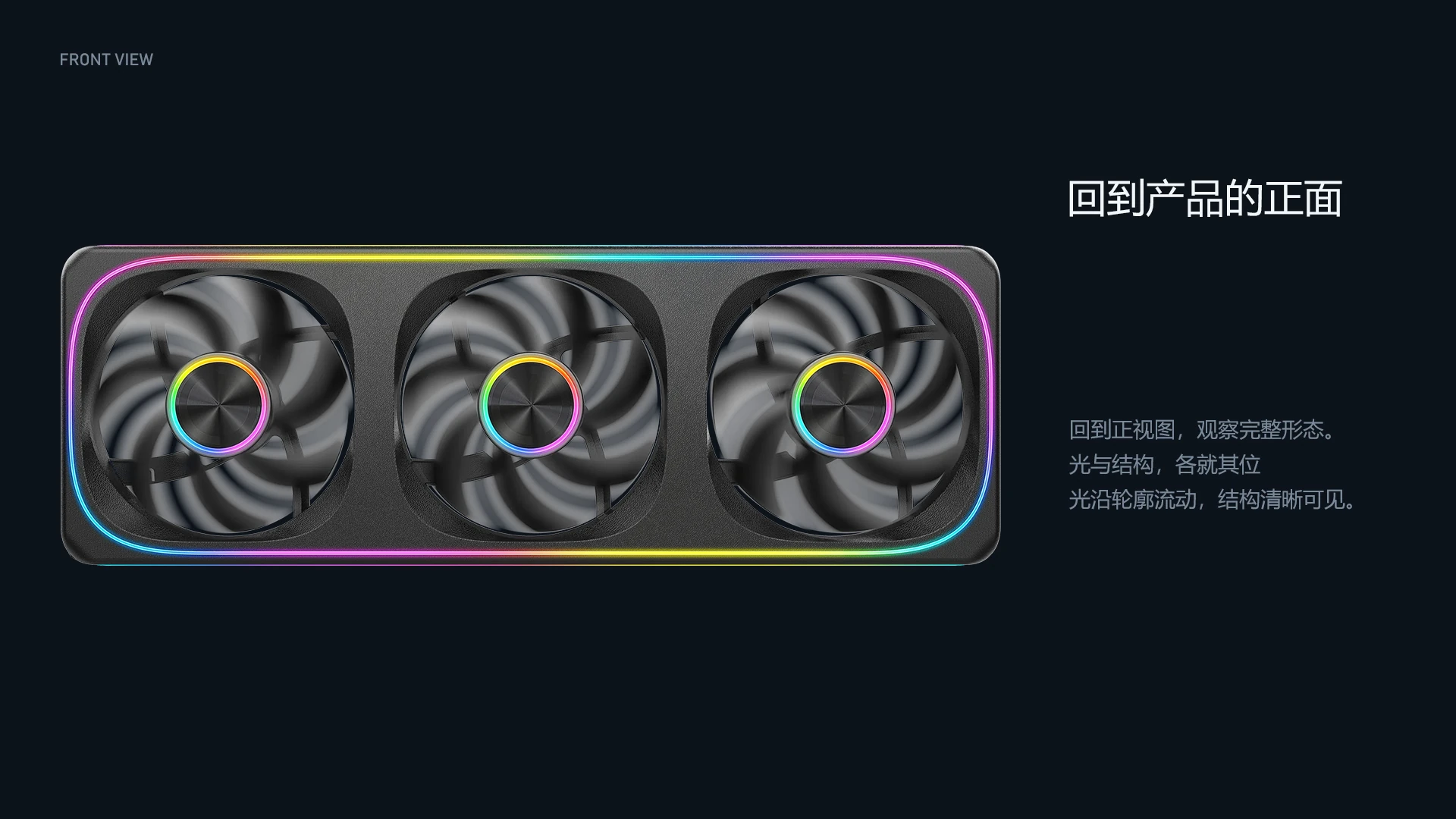 TRIDENT / 回到产品的正面